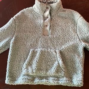 Wallflower Sherpa Pullover